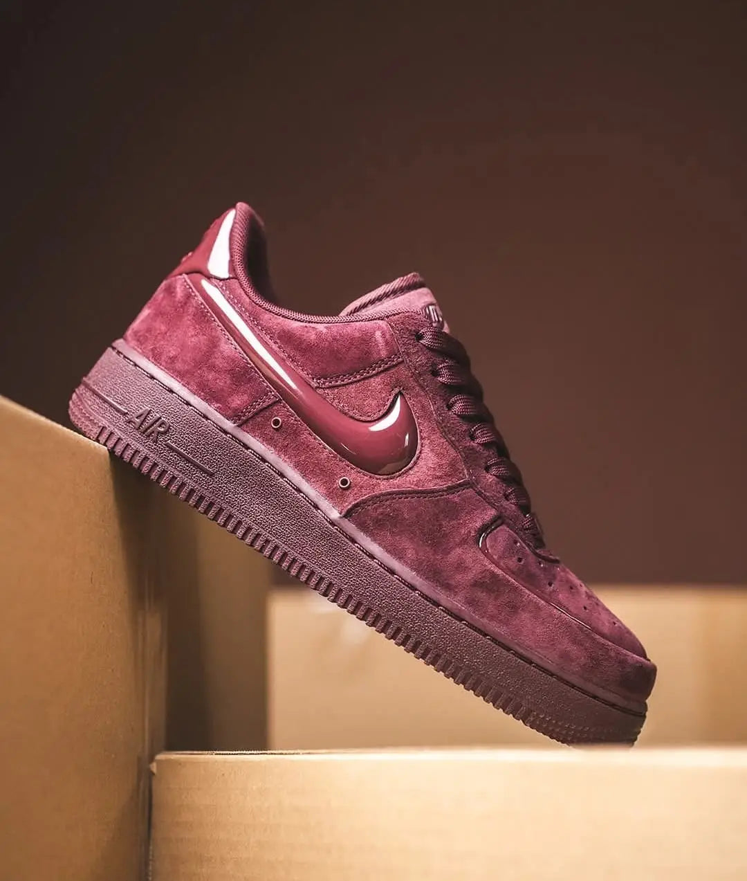 Nik.e AirForce 1 Low Burgundy Crush