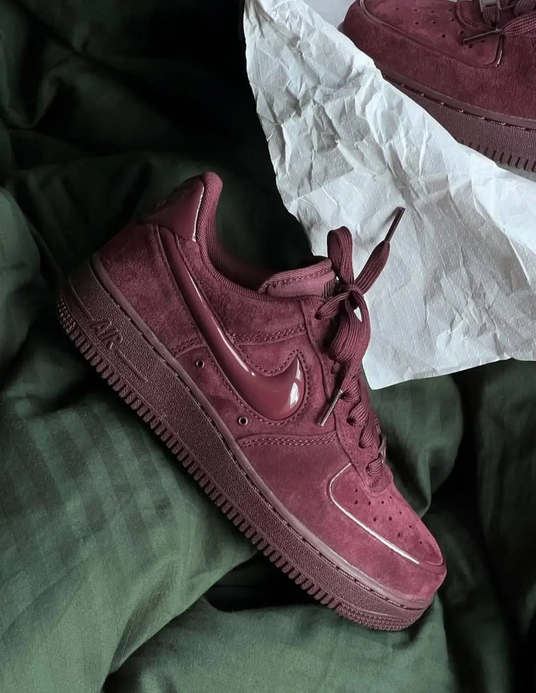 Nik.e AirForce 1 Low Burgundy Crush