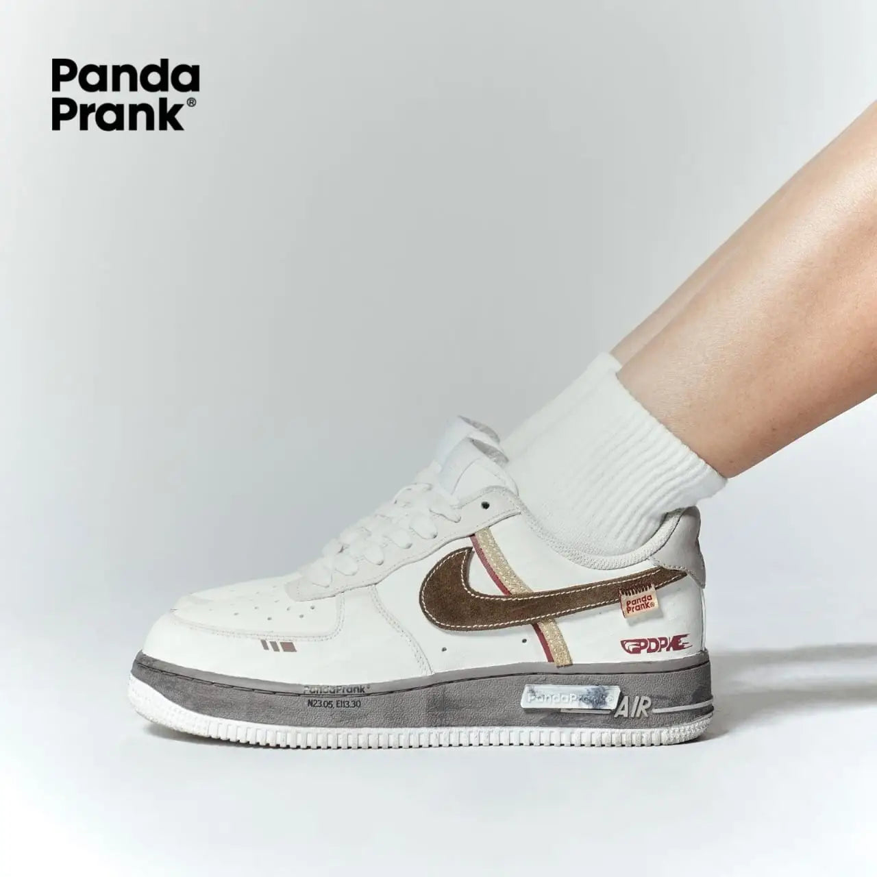 Nikkee Airforce 1 X Panda Prank Fog Wrapped