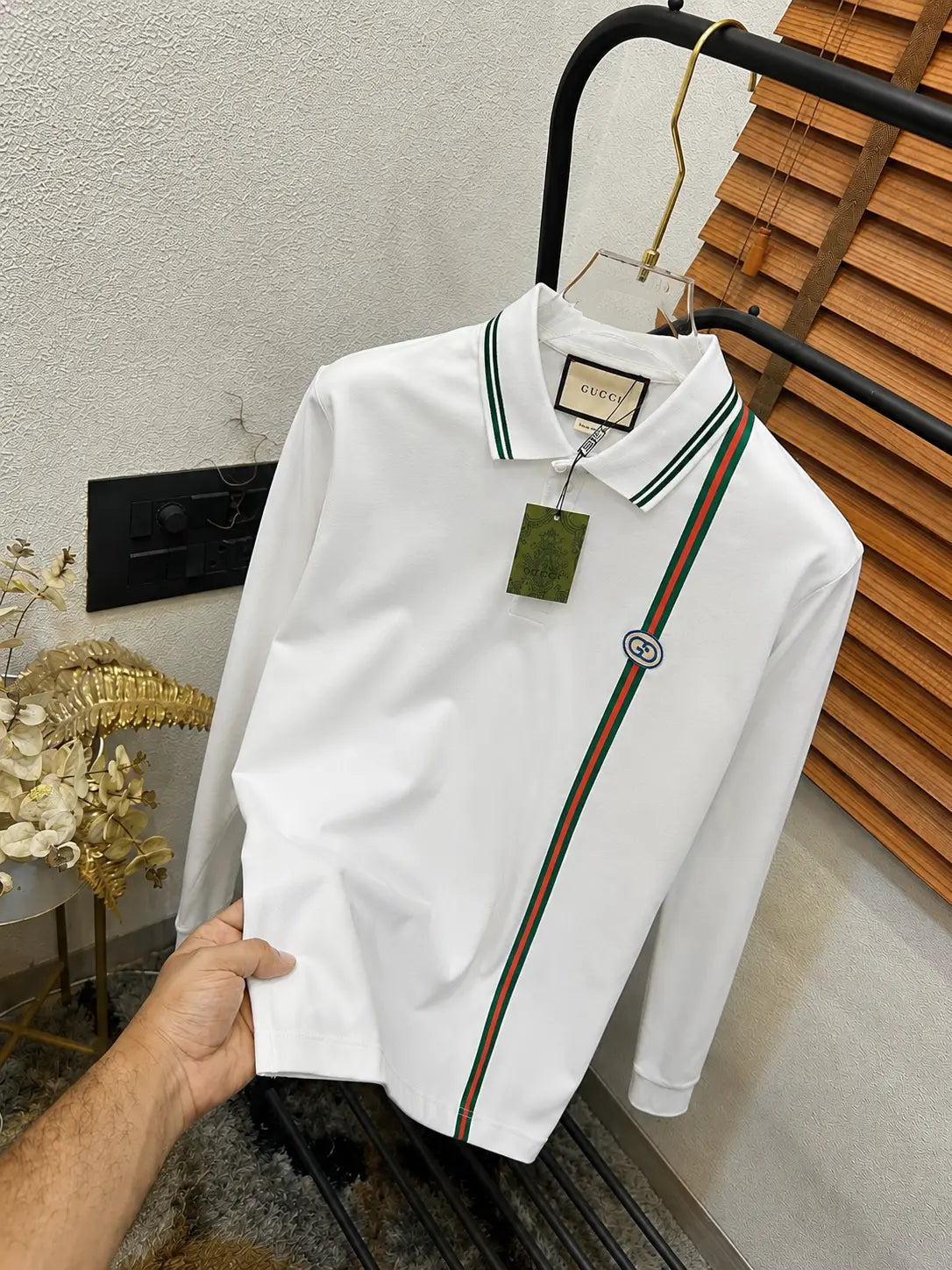Gucc_i Full Sleeves Very Premium Imported Polo T-shirt (DN 609)