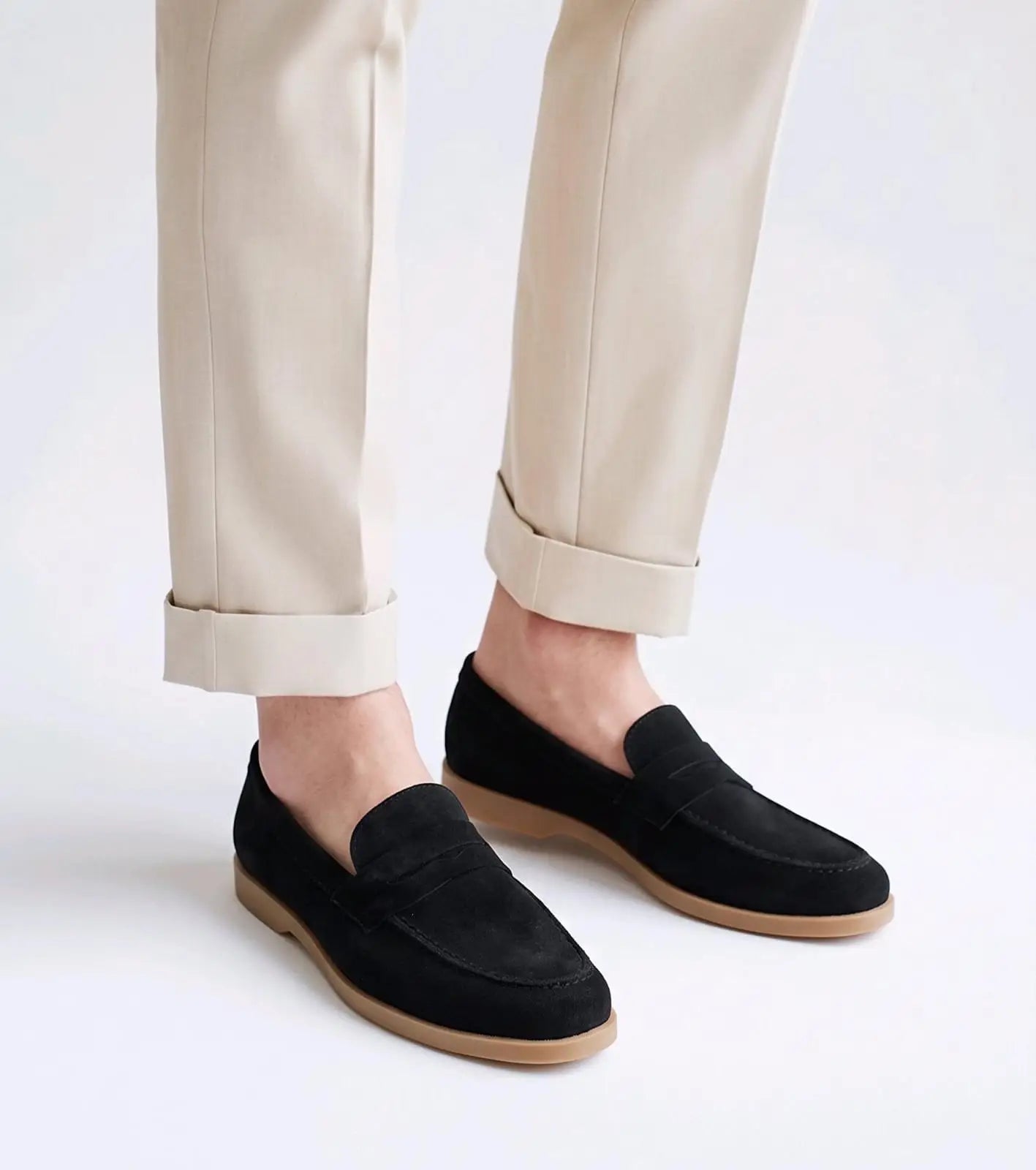 Dior_Black Premium Suede Leather Formal