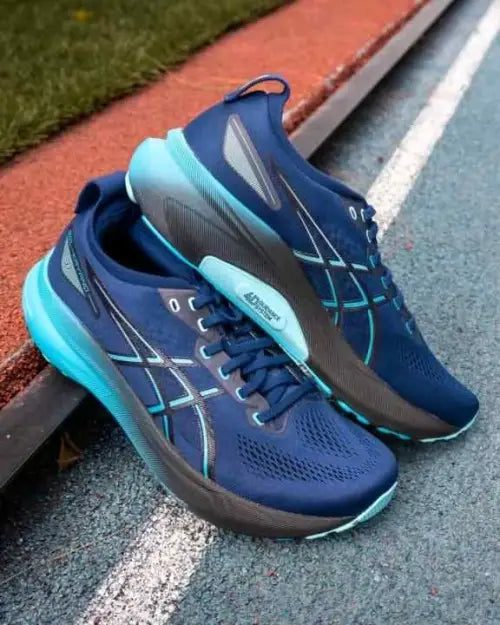 Asicss gel kayano 31 blue expanse digital aqua