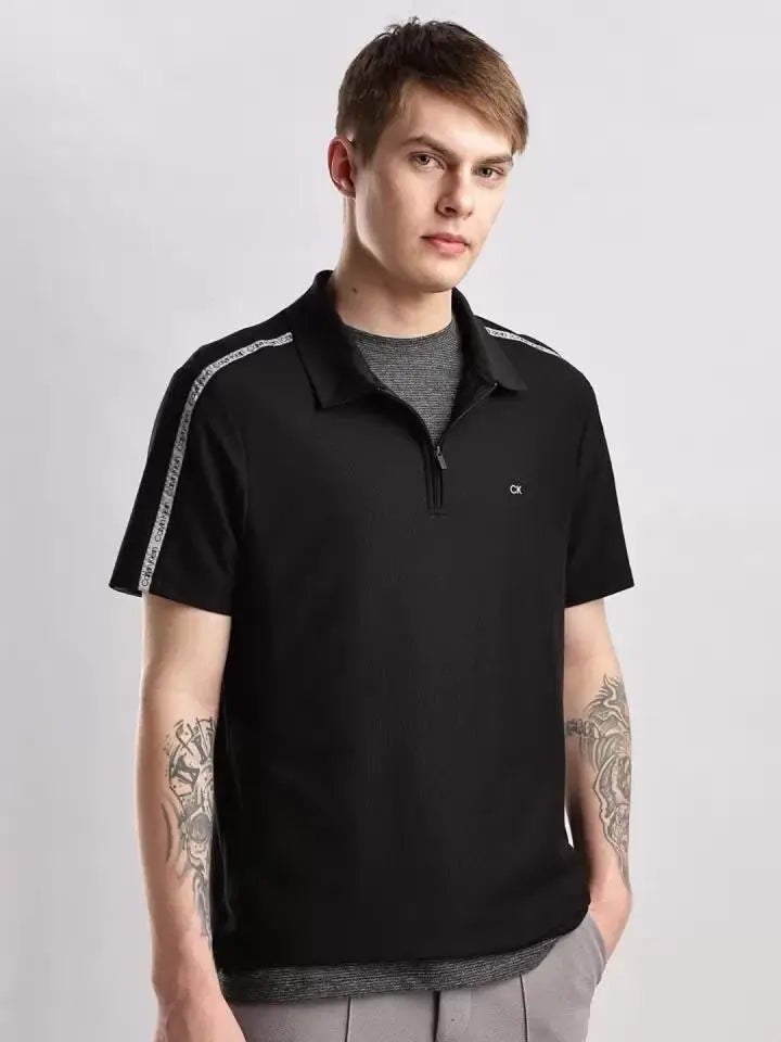 Calvin  Klein Navy Blue Premium Polo T-Shirt
