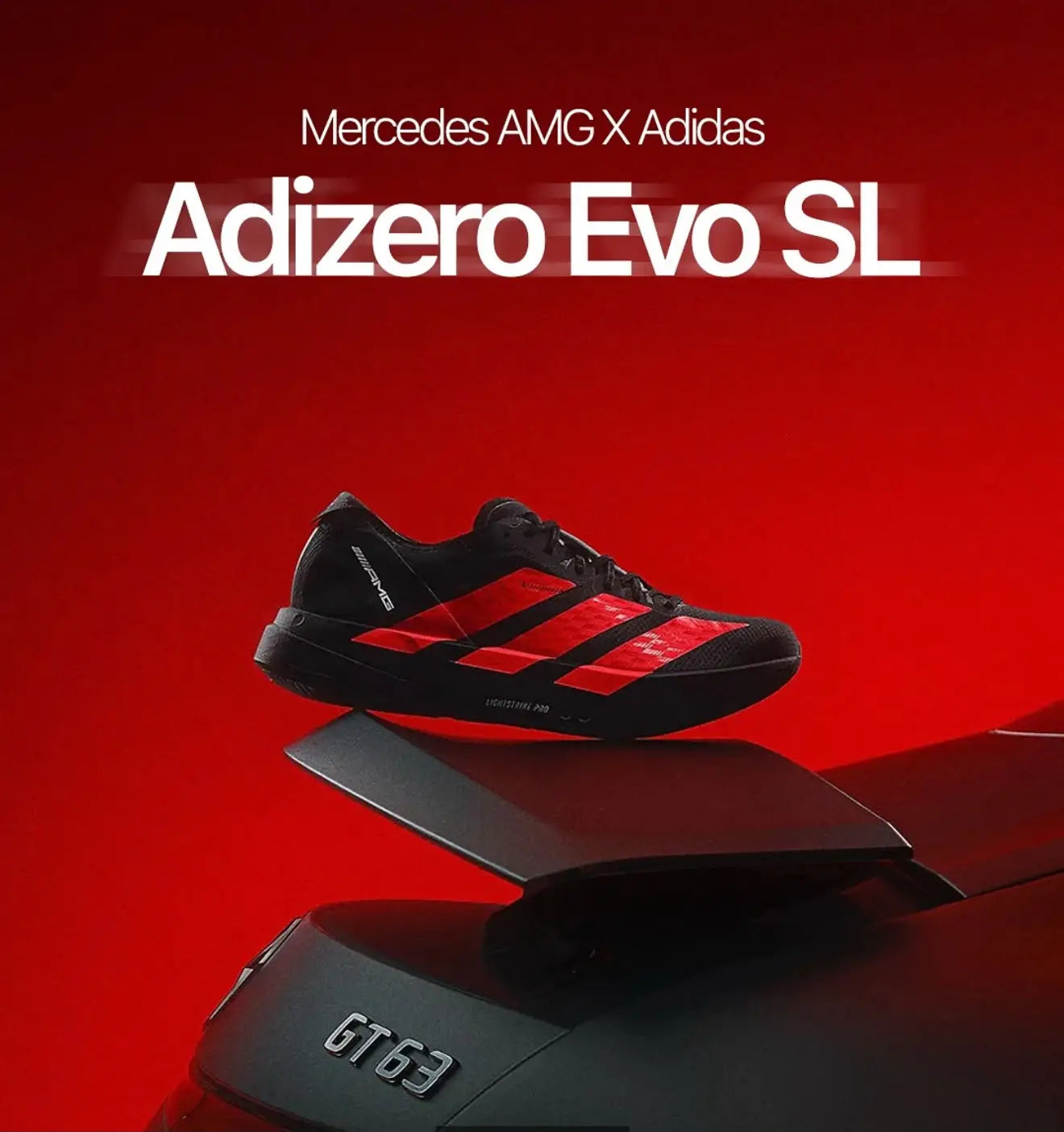 Mercedes X Adidas Adizero Evo SL AMG 446