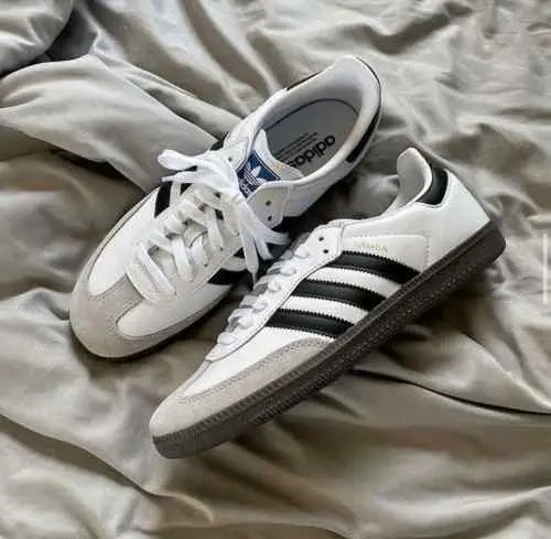 adidass samba white black fix