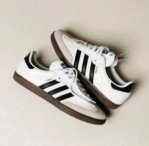adidass samba white black fix
