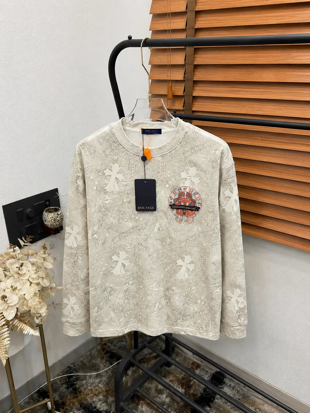 Chrome Heart Imported Exclusive Premium Printed Sweatshirt (DN 106)
