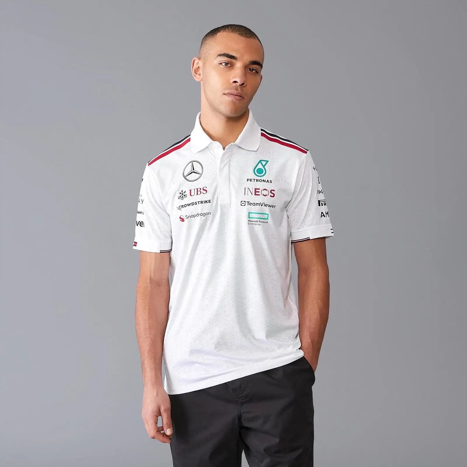 Tomm y Hilfiger White Premium Polo T-shirt