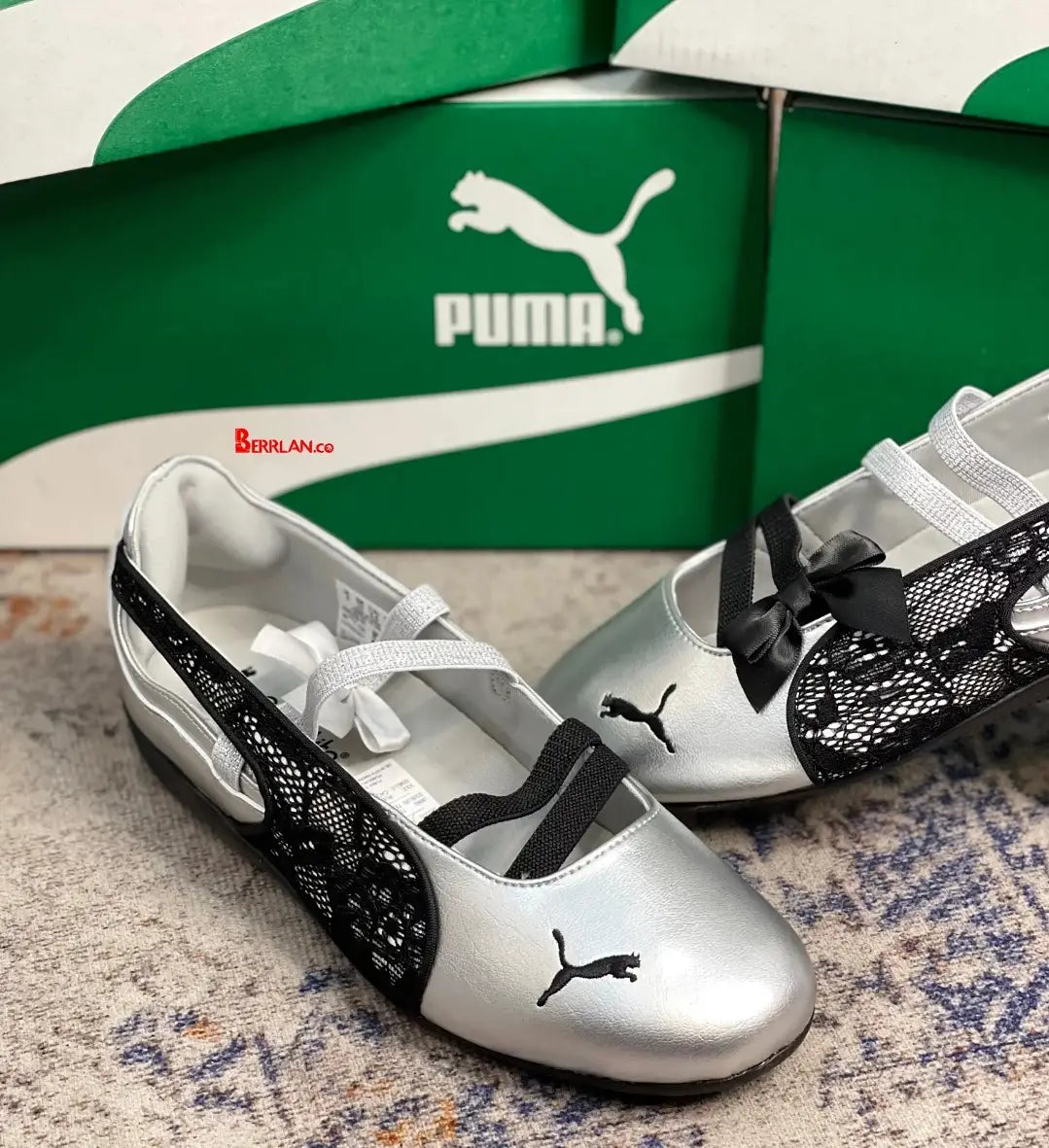 pummaa Speedcat Og Ballet Lace Silver (438