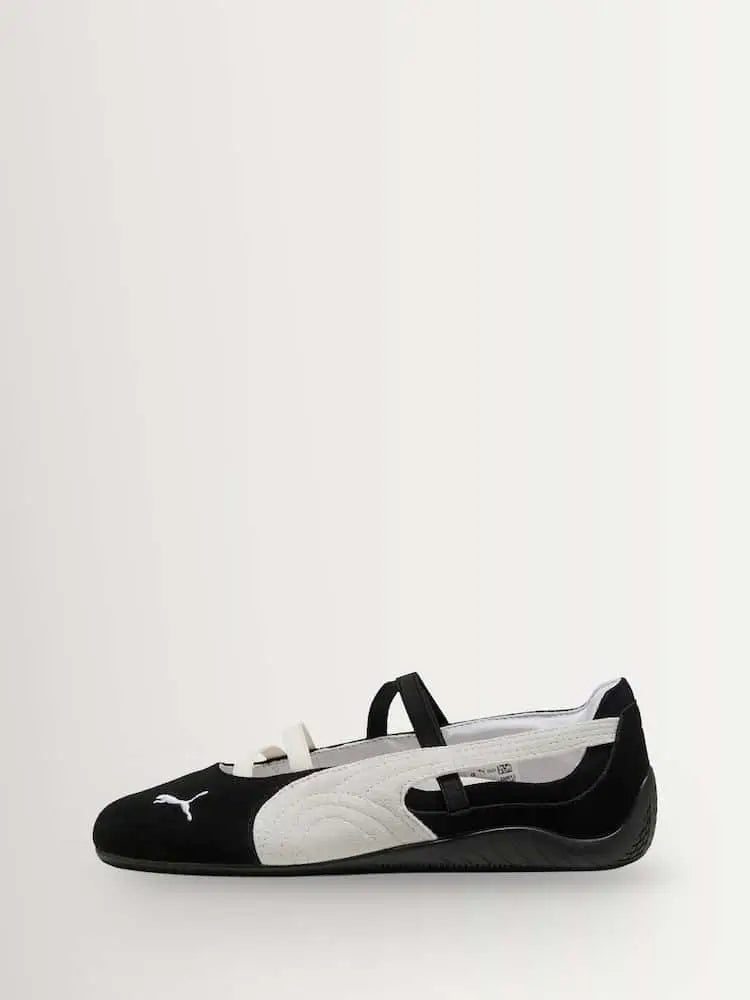 Pumaa Speedcat Ballet Suede White black (439