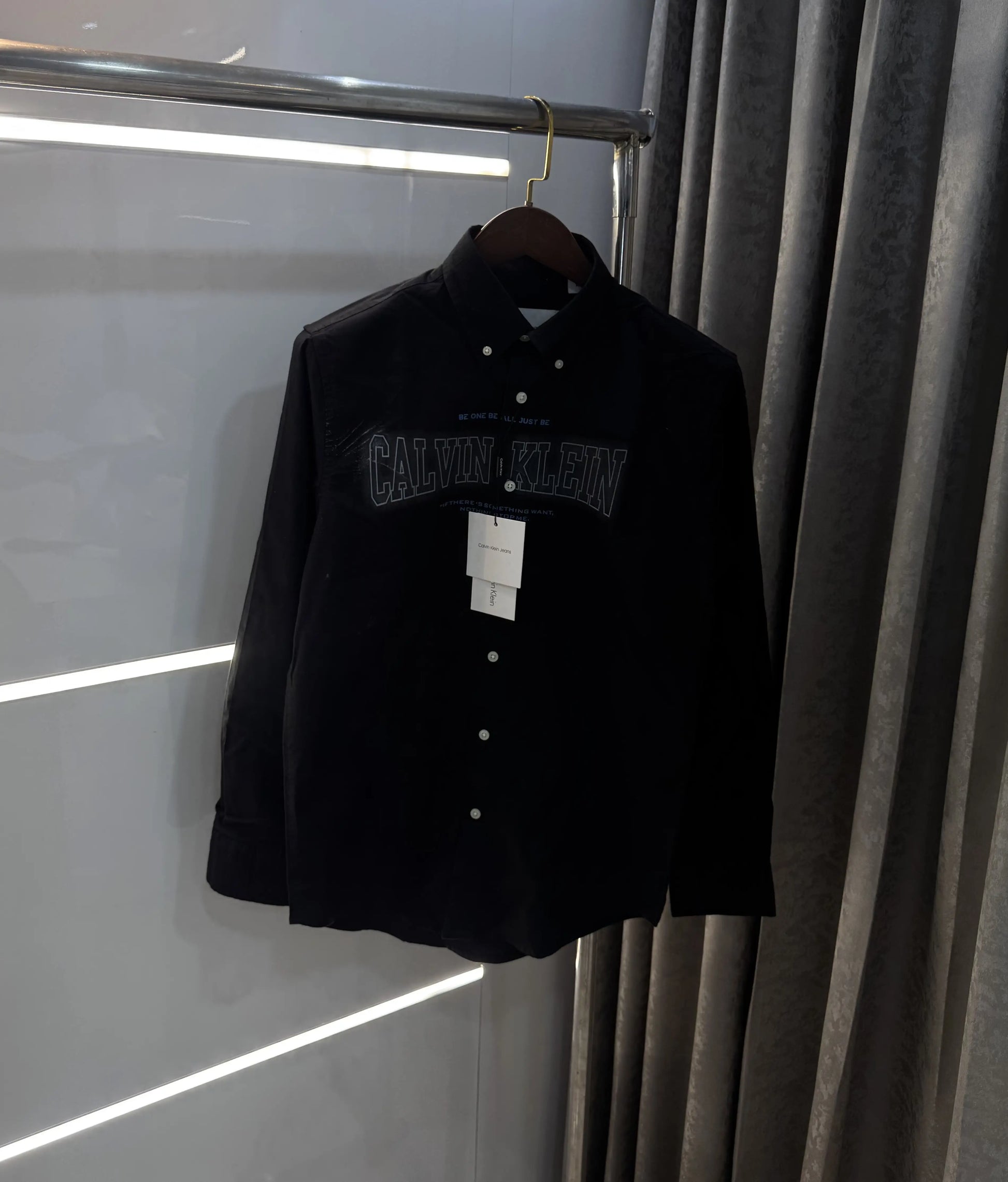 Calvin. Klein Black Logo Work Premium Shirt