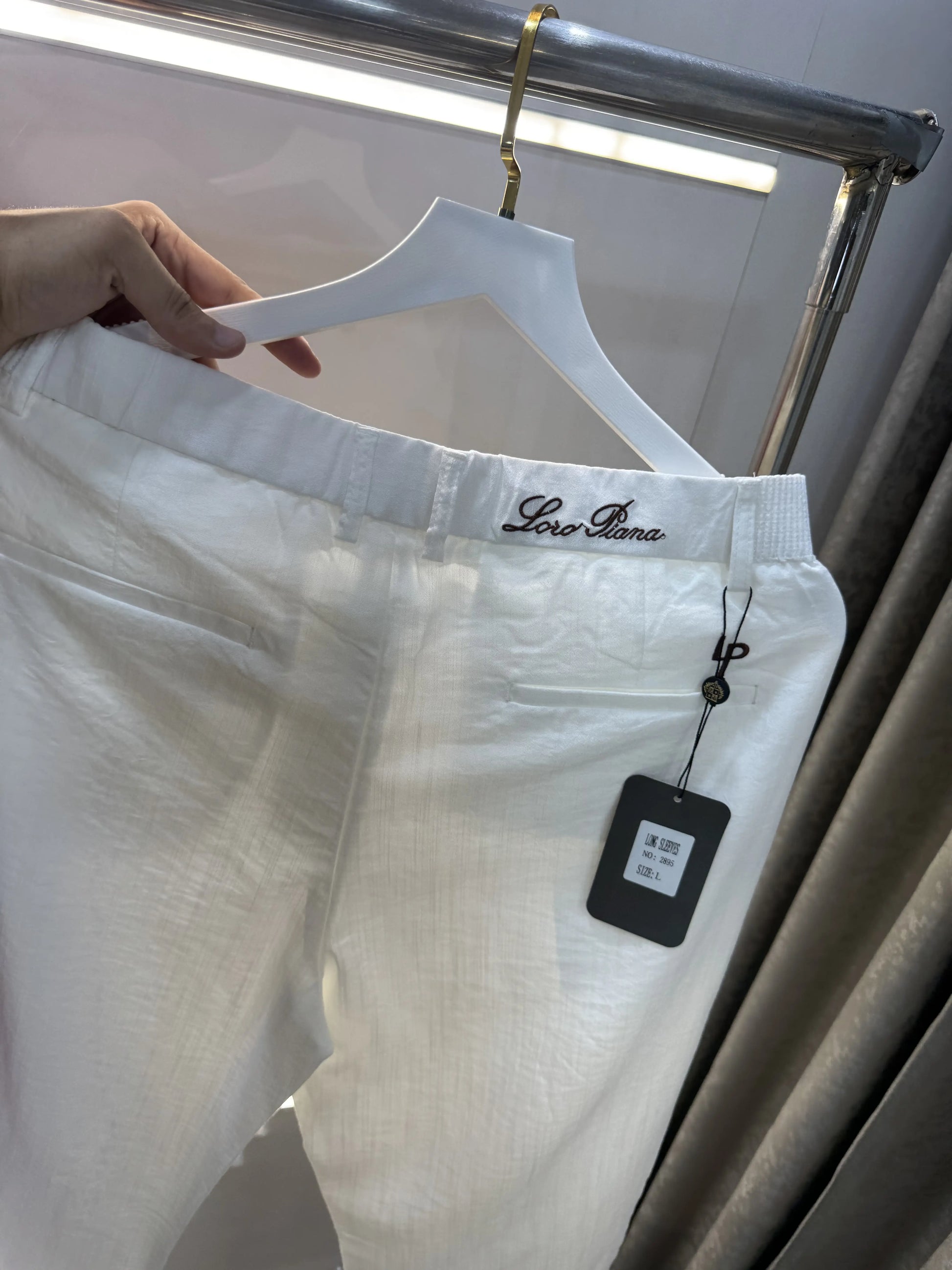 Loro Piana Rust White Italian Imported Combo