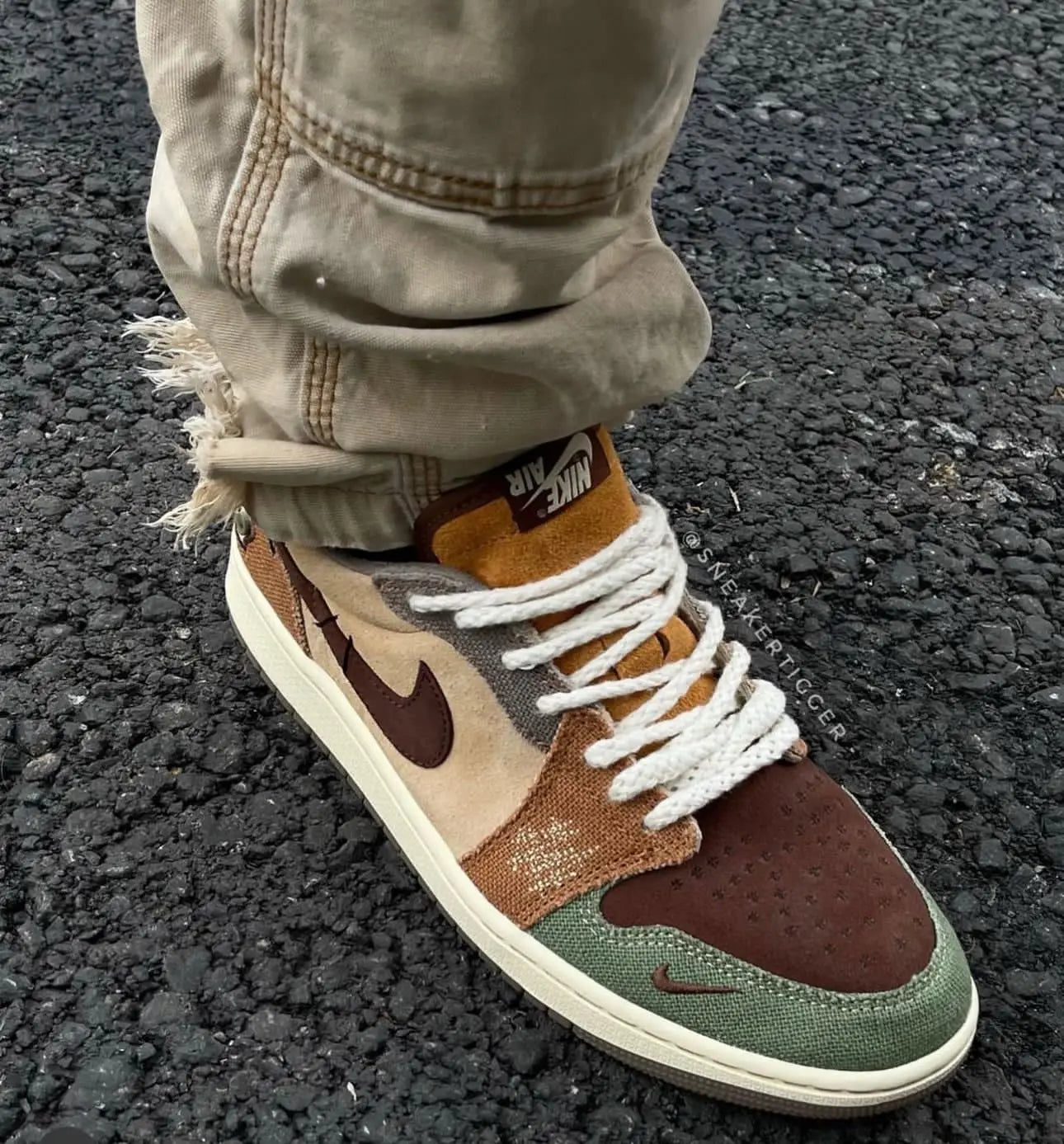 Zion X Williamson X Air Jordan 1 With OG Box Extra Laces 078