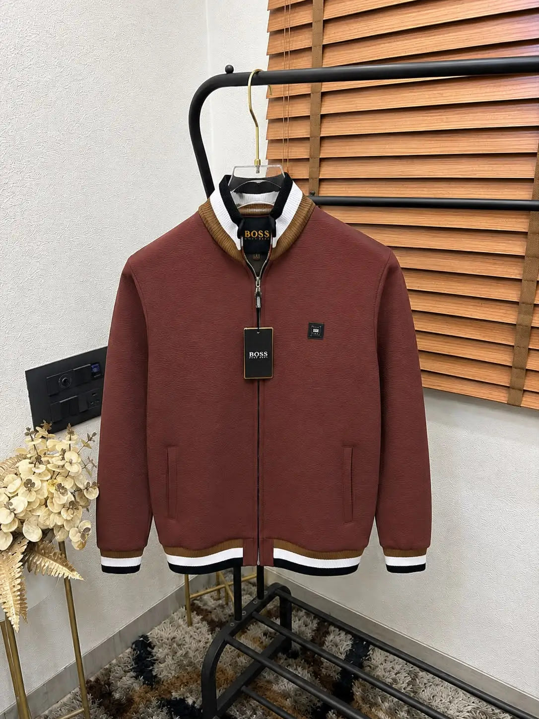 Boss Imported Exclusive Full Sleeve Half Zipper Premium Sweater (DN 616)