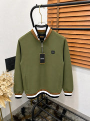 Boss Imported Exclusive Full Sleeve Half Zipper Premium Sweater (DN 616)
