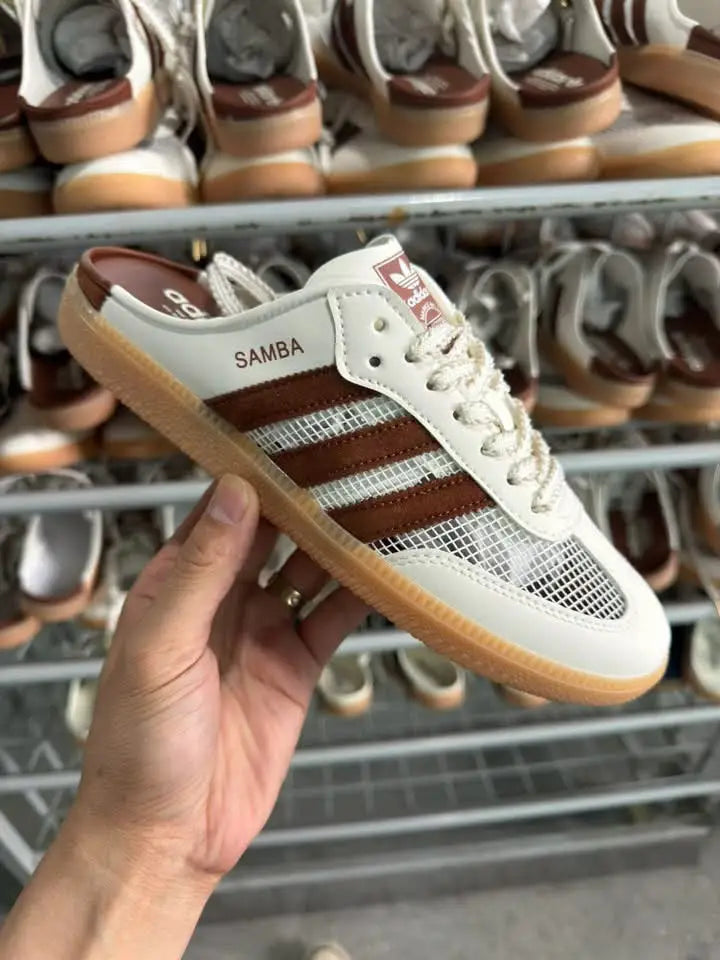 Adida.s Samba Mule Off-Whit.e Brown 448