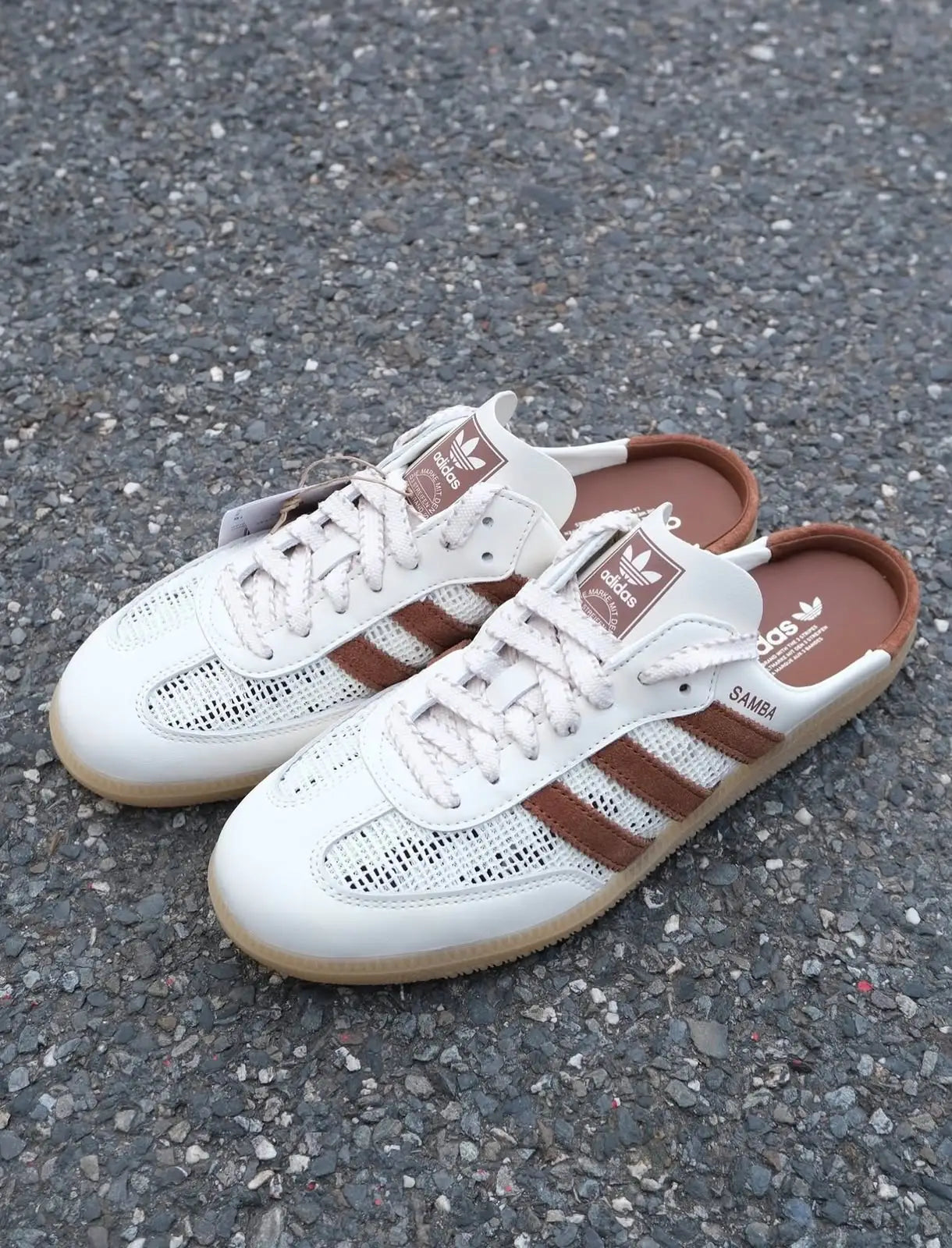 Adida.s Samba Mule Off-Whit.e Brown 448