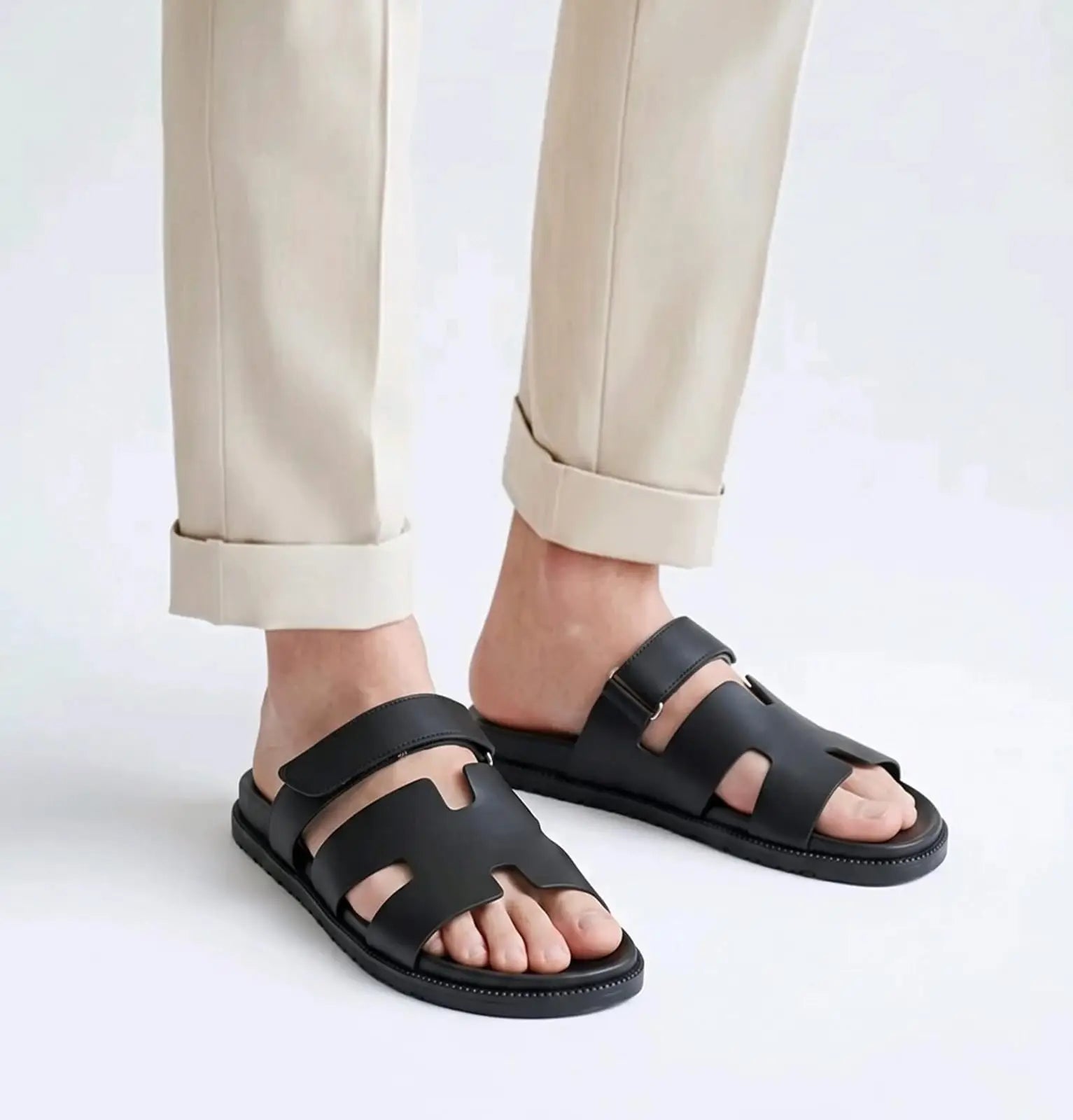 Herms_Premium Black Slide