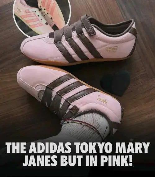 Adiidas Tokyo Mary Jane Sandy Pink Earth Strata