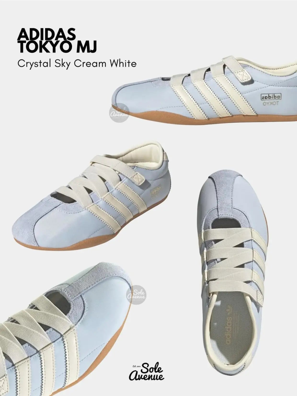Adidas Tokyo MJ Crystal sky crema white  (432